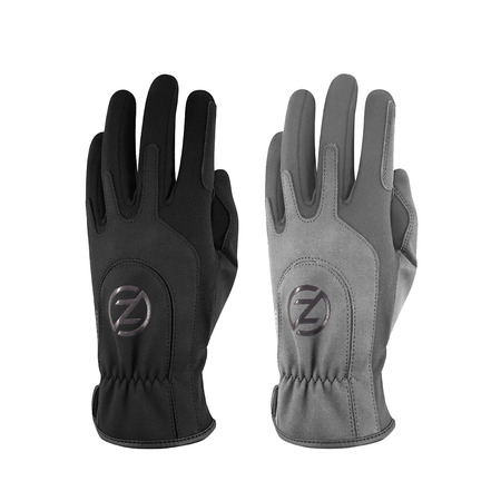 ZERO FRICTION Ladies Activewear Universal-Fit Cold Weather Glove(Black & Grey) CC10006